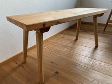 Holzbank massiv gebraucht gebraucht kaufen  Oberammergau
