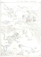 Usado, Disney's Tarzan - Desenho de produção original - Cardona - Assinado à mão comprar usado  Enviando para Brazil