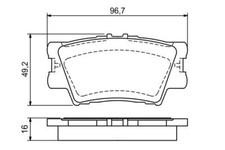 Bosch 0986494154 kit usato  Casapesenna