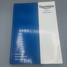Manuel entretien triumph d'occasion  Plouaret