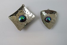 Two hammered silver for sale  SHEFFIELD