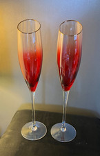 Champagne flutes angle for sale  Bridgewater