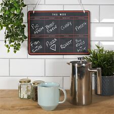 Weekly hanging chalkboard for sale  RUNCORN