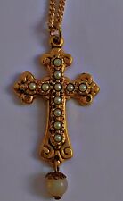 Croix vintage pendentif d'occasion  France