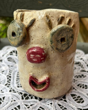 Handcrafted clown face for sale  Austin
