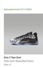 Nike junior zion for sale  STOCKTON-ON-TEES