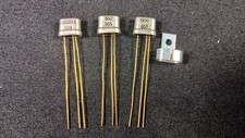 3 raros instrumentos de colección Texas “primeros transistores de producción de silicona” 1954 nuevos de stock segunda mano  Embacar hacia Mexico