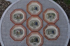 Ensemble assiettes anglaises d'occasion  Courtenay