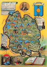 Lozere plan departemental d'occasion  France
