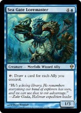 SEA GATE LOREMASTER Zendikar MTG Magic the Gathering Cards DJMagic comprar usado  Enviando para Brazil