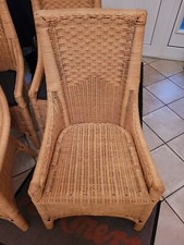 Esszimmerstühle natur rattan gebraucht kaufen  Bremen