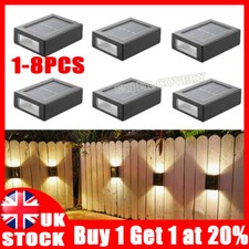 8pcs solar wall for sale  GAINSBOROUGH