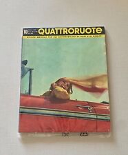 Quattroruote ottobre 1962 usato  Cagliari