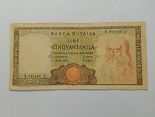 50.000 lire leonardo usato  Siracusa