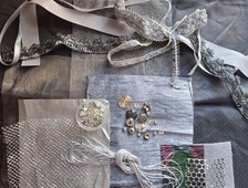 Embroidery pack silver for sale  CLACTON-ON-SEA