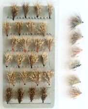 Moscas secas Sedgehog Stillwater cores sortidas. Caixa de mosca livre com 24 moscas. comprar usado  Enviando para Brazil