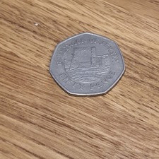 Bailiwick jersey 50p for sale  HARLOW