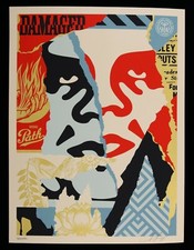 Shepard fairey abîmé d'occasion  Gambsheim