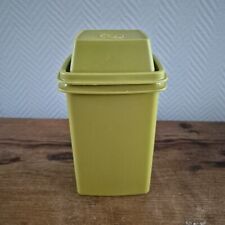 Recipiente de armazenamento Tupperware vintage caixa verde abacate lixeira pote retrô comprar usado  Enviando para Brazil