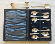 Vintage teaspoon set for sale  BOSTON