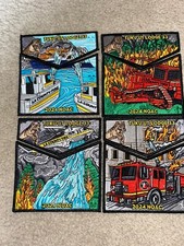 Boy Scout Tuku'Ut 33 Fire Fighter California Engine OA 2024 NOAC Flap Patch Set comprar usado  Enviando para Brazil