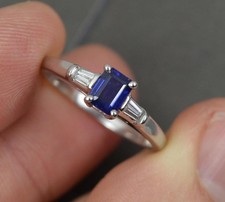 Tiffany platinum sapphire for sale  ST. HELENS