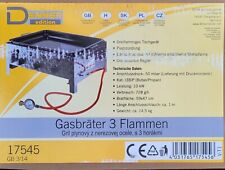 Gasgrill gasbräter edelstahl gebraucht kaufen  Vienenburg