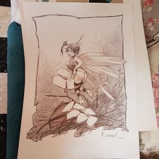 Affiche dessin éd d'occasion  Le Péage-de-Roussillon
