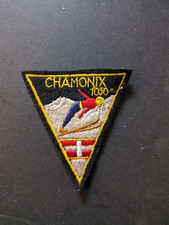 Ecusson tissu chamonix d'occasion Ecusson tissu chamonix d'occasion  La Crau