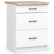 AKORD SZAFKA KUCHENNA OLIWIA S 60cm 3S BIAŁA na sprzedaż  PL