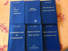 Lot livres ésotérisme d'occasion  Senones
