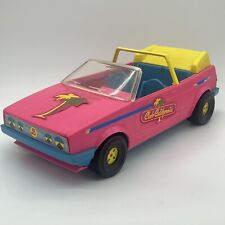 Barbie 1981 Club California Rosa Neón Familia VW Golf Convertible Coche Mattel segunda mano  Embacar hacia Argentina