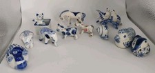 Vintage blue white for sale  WHITCHURCH