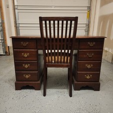 Vintage double pedestal for sale  Raritan