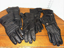 3 pr. Luvas de motocicleta - Preto tamanho.- XS e médio--Firstgear & bikers club & ? comprar usado  Enviando para Brazil