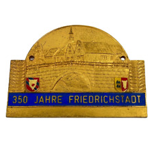 Plakette 350 jahre gebraucht kaufen  Hamburg