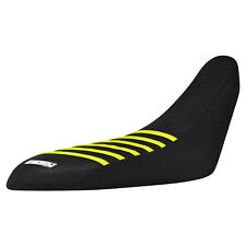 Yamaha Raptor 700 700 R Gripper Seat Cover 2006-2024 BLACK-NEON Yellow Ribs #193, używany na sprzedaż  Wysyłka do Poland