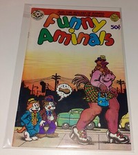 FUNNY AMINALS no.1 Apex Novelties 1972 1st MAUS Robert Crumb Underground Comix comprar usado  Enviando para Brazil
