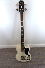 Rare white epiphone for sale  PRESTON