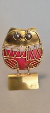 Chouette hibou signé d'occasion  Clermont-Ferrand-