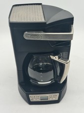 Cafeteira DeLonghi DCF212T programável 12 xícaras acesso frontal preta testada comprar usado  Enviando para Brazil