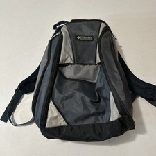 Usado, Mochila Columbia Sportswear preta e cinza pacote com 15 x 11 x 8 dias fraldas para carrinho de bebê comprar usado  Enviando para Brazil