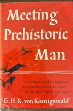 RARE Meeting Prehistoric Man Koenigswald 1956 1st Edition EXCELLENT CONDITION !, usado comprar usado  Enviando para Brazil