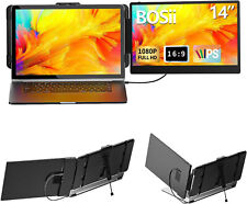 Caixa aberta - Monitor extensor de tela para laptop Bosii - 14 polegadas portátil IPS FHD 1080P, usado comprar usado  Enviando para Brazil