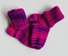 Babysocken gestrickt 62 gebraucht kaufen  Dresden