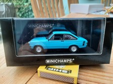Minichamps Ford Escort MK2 Sport 1600 1975 Riviera Blue 400084472 1:43 comprar usado  Enviando para Brazil