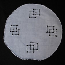 Napperon broderie ancienne d'occasion  Nantes-