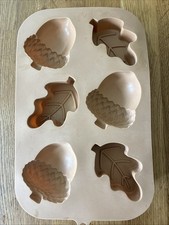 Vela de jabón de silicona para hojas de caída y bellota molde antiadherente artesanía de otoño segunda mano  Embacar hacia Mexico