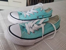 Kids converse teal for sale  WIGAN