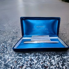 Penna aurora argento usato  Cagliari